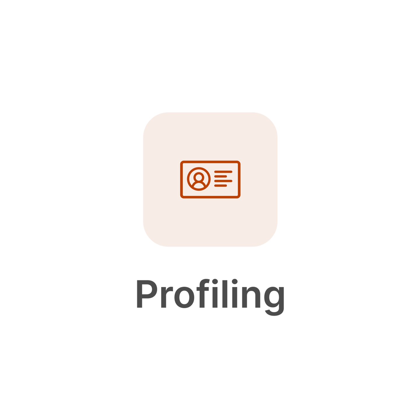 Profiling